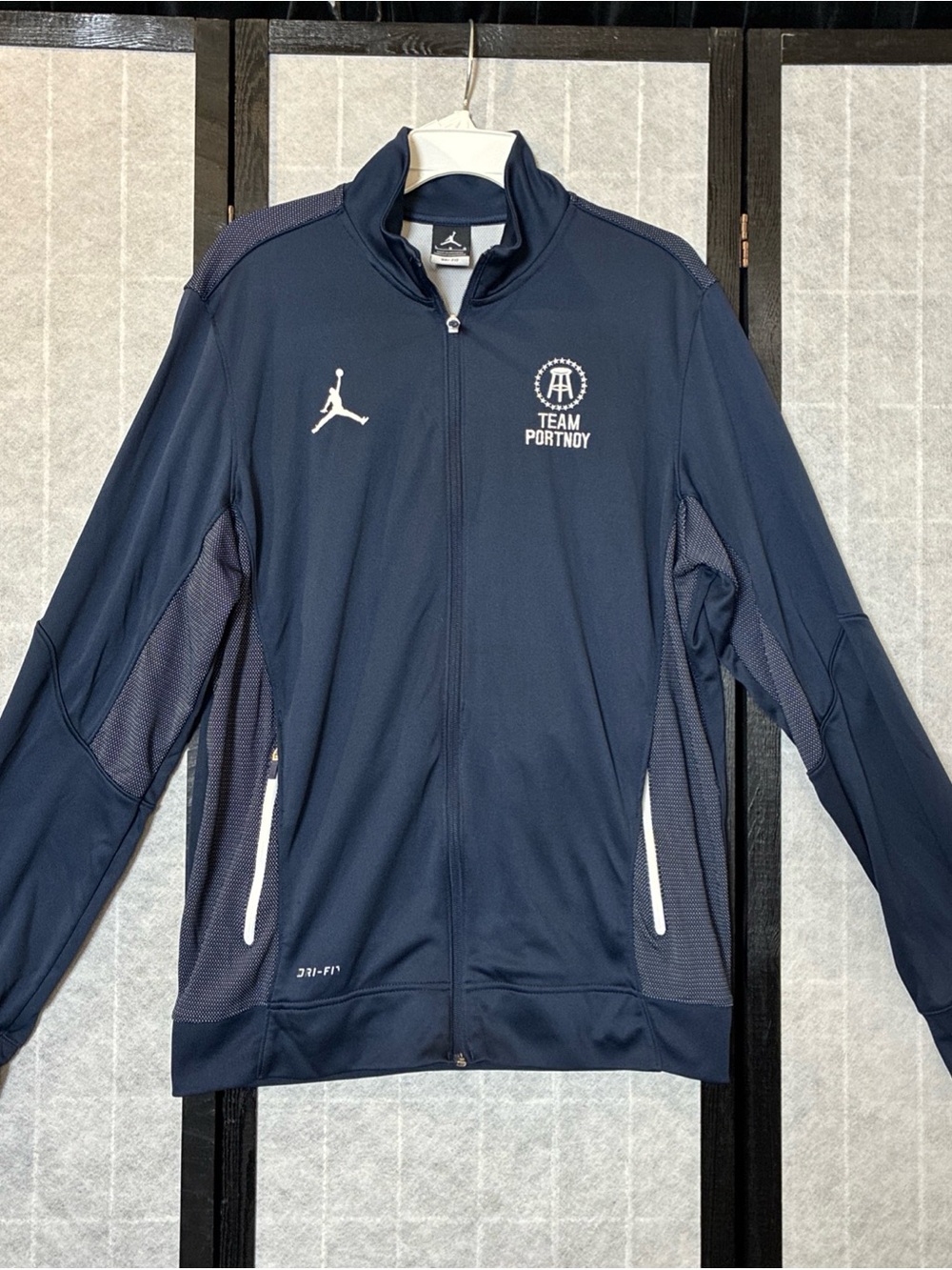 Jordan Team Portnoy Navy Men's Track Jacket